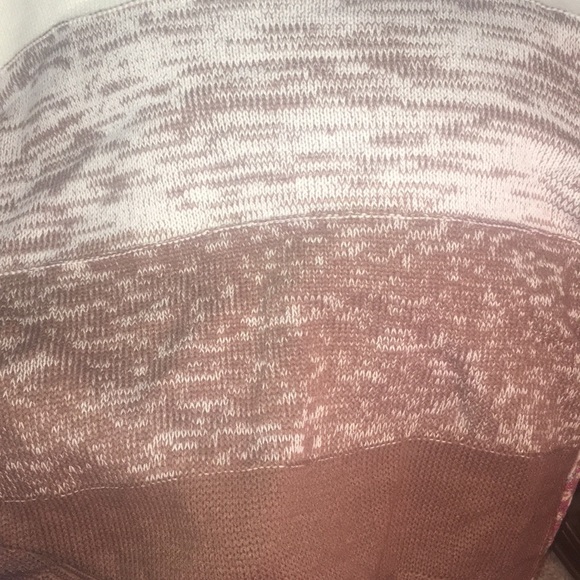 Brown white sweater Sz medium/large new w/out tags - Picture 4 of 5